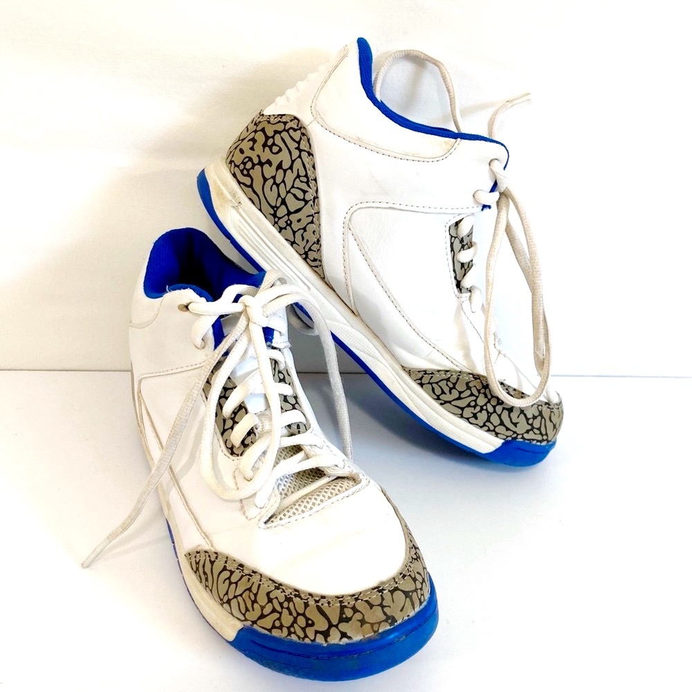 Catapult White Vegan Leather High Top Sneakers